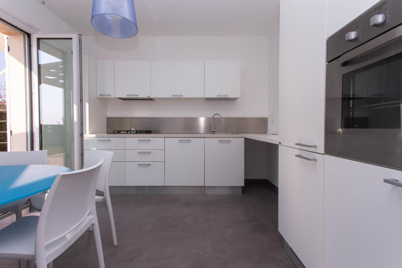 Apartamento S018 - Sirolo, Nuovissimo Trilocale In Pietra Con Giardino Dx Exterior foto